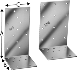 Schizzo Angle connector AJ 80416
