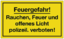 Articolo immagine Hinweiszeichen Feuergefahr L250xB150mm g