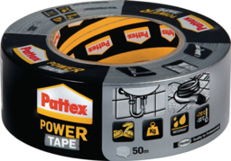 Image de l'article Gewebeband Power-Tape silber-grau L.50m