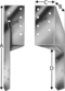 Skizze SIMPSON Universalverbinder UNI 190 links