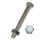 Image de l'article Vis hexagonale tige pleine + écrou