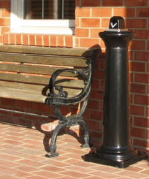 Articolo immagine Standascher H1029xB357xT357mm schwarz PE