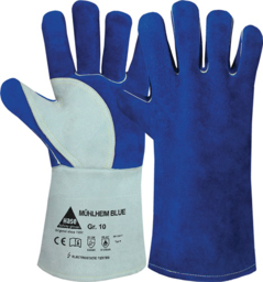 Image de l'article Schweißerhandschuhe Mühlheim Blue Gr.10