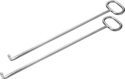 Image de l'article Kanaldeckelheber L.800mm m.L-Haken verz.