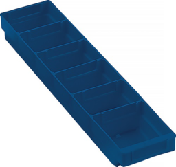Article picture Regalkasten L500xB120xH65mm blau PP KAPP
