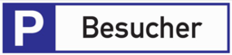 Articolo immagine Parkplatzbeschilderung Parkplatz f.Besuc