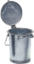 Articolo immagine Mülleimer 35l Stahlbl.TZN m.Bügel