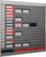 Articolo immagine Planungstafel H1765xB1580xT78mm 15 Schie
