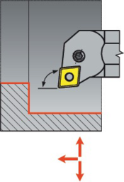 Schizzo Bohrstange A32S-PCLNL 12 li. vern. m. IK