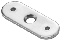 Articolo immagine Plate oval design w.1 hole