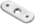 Articolo immagine Plate oval design w.1 hole
