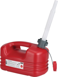 Articolo immagine Kraftstoffkanister Inh.5l rot HDPE L331x