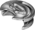 Artikelbild Zink-Exzenter offen D-25 mm leichte Ausführung