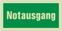 Articolo immagine Rettungszeichen BGV A8 L297xB148mm Notau