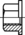 Skizze 2 Flachbundmuttern B  Kl.8