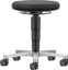 Artikelbild Drehhocker Rl.Stoffpolster schwarz Sitz-
