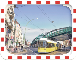 Image de l'article Verkehrsspiegel H800xB1000mm Kunststoff,