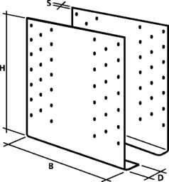 Schizzo Gerber connector GERW SIMPSON