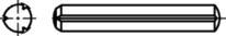 Schizzo 2 Cylindr,groov.pin w.chamfer