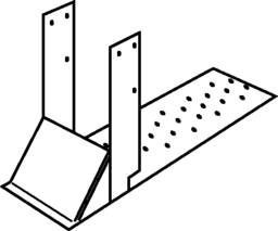 Sketch 2 Rafter bracket SHH SIMPSON