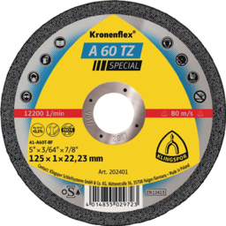 Articolo immagine Trennscheibe A 60 TZ Special D125x1mm ge