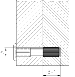Immagine dell'applicazione knurled sleeve