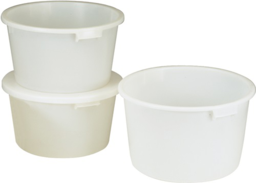 Articolo immagine Bottich 65l HD-Polyethylen weiß m.Griffm