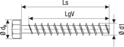 Schizzo Threaded rod w.BND