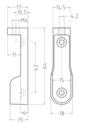 Sketch closet pipe storage