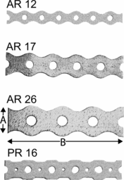 Sketch Perforated tape FB SIMPSON