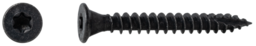 Artikelbild BLACKedition Scharnierschraube I-Stern, SK, Schneidkerbe Vollgewinde TX-20, HCP schwarz