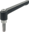 Image de l'article Verstellbarer Klemmhebel GN 300.1 d1 M 6