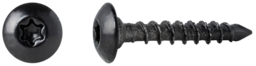 Artikelbild BLACKedition Gartenbeschlagschraube I-Stern, LK, Cut-Spitze Vollgewinde, HCP schwarz