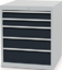 Artikelbild Schubladenschrank H819xB705xT736mm licht