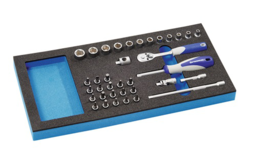 Articolo immagine Werkzeugmodul 36-tlg.1/3-Modul Steckschl