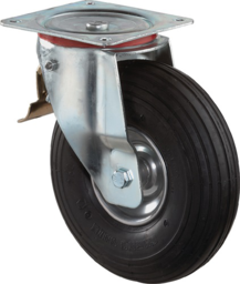 Article picture Luftrad D.200mm Trgf.75kg m.Platte Lenkr