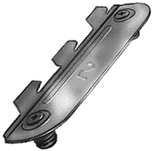 Article picture Bed hook No.II+2 holes+sleeve
