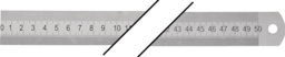 Image de l'article Stahlmaßstab L.500mm rostfr.Stahl biegsa