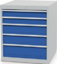 Artikelbild Schubladenschrank H819xB705xT736mm licht