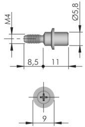 Sketch Connecting pin f.pinball