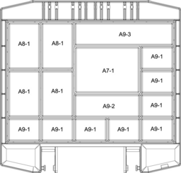 Schizzo Sortimentskoffer boxxser B298xT284xH55mm