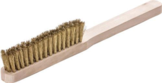 Image de l'article Feinbürste Länge 225 mm 0,15 mm Messingdraht Besatzlänge 110 mm gewellt 12 LESSMANN