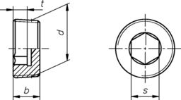 Schizzo VRSHL-SHR w.I6K pipe thread
