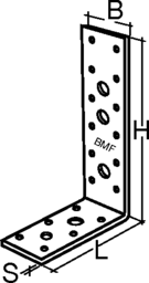 Schizzo Angle connector AG 40314-B