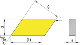 Schizzo Wendeschneidplatte KNUX 160410SL-M PMK40