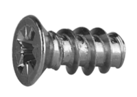 Artikelbild Euroschrauben Senkkopf Kreuzschlitz-Z, Kopf-D 9 mm, Grobgewinde