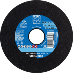 Articolo immagine Trennscheibe SGP STEELOX D115x0,8mm ger.