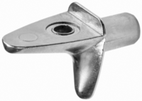 Artikelbild Bodenträger Zamak N03/2 mit 1 Zapfen für 5 mm Lochreihe
