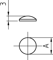 Schizzo Door buffer self-adhesive