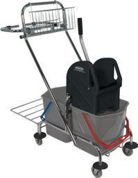 Articolo immagine Reinigungswagen Eimer 2x17l,Presse,Ablag